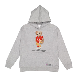 San Francisco Football Semi Bear Hoodie