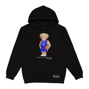 Philadelphia Basketball Semi Bear Hoodie