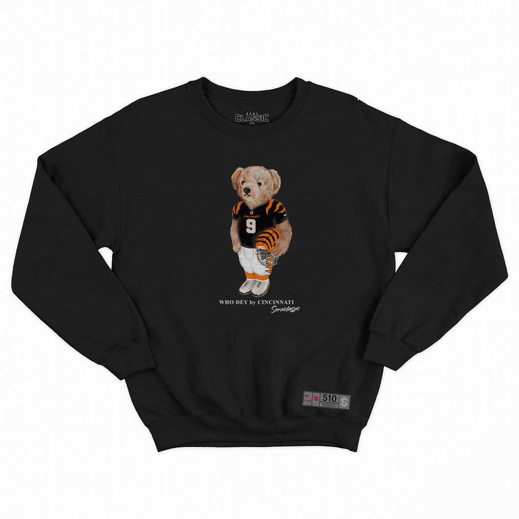 Cincinnati Football Semi Bear Crewneck