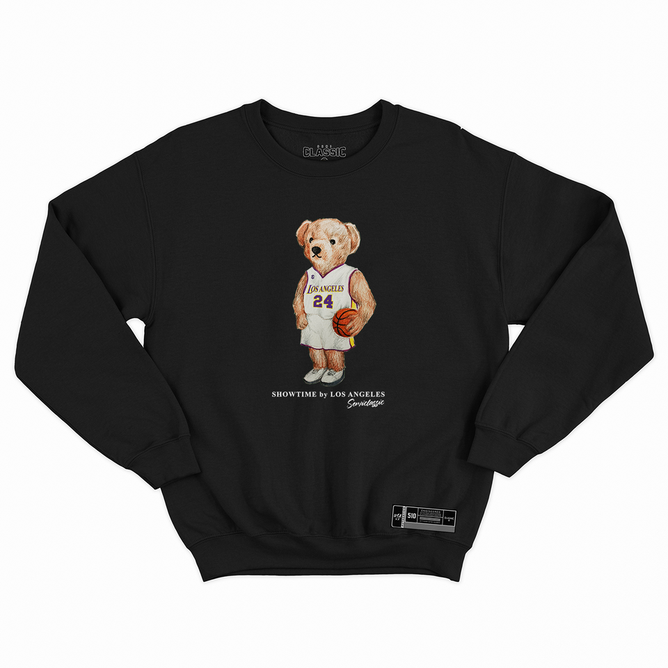 Los Angeles Basketball Semi Bear Crewneck