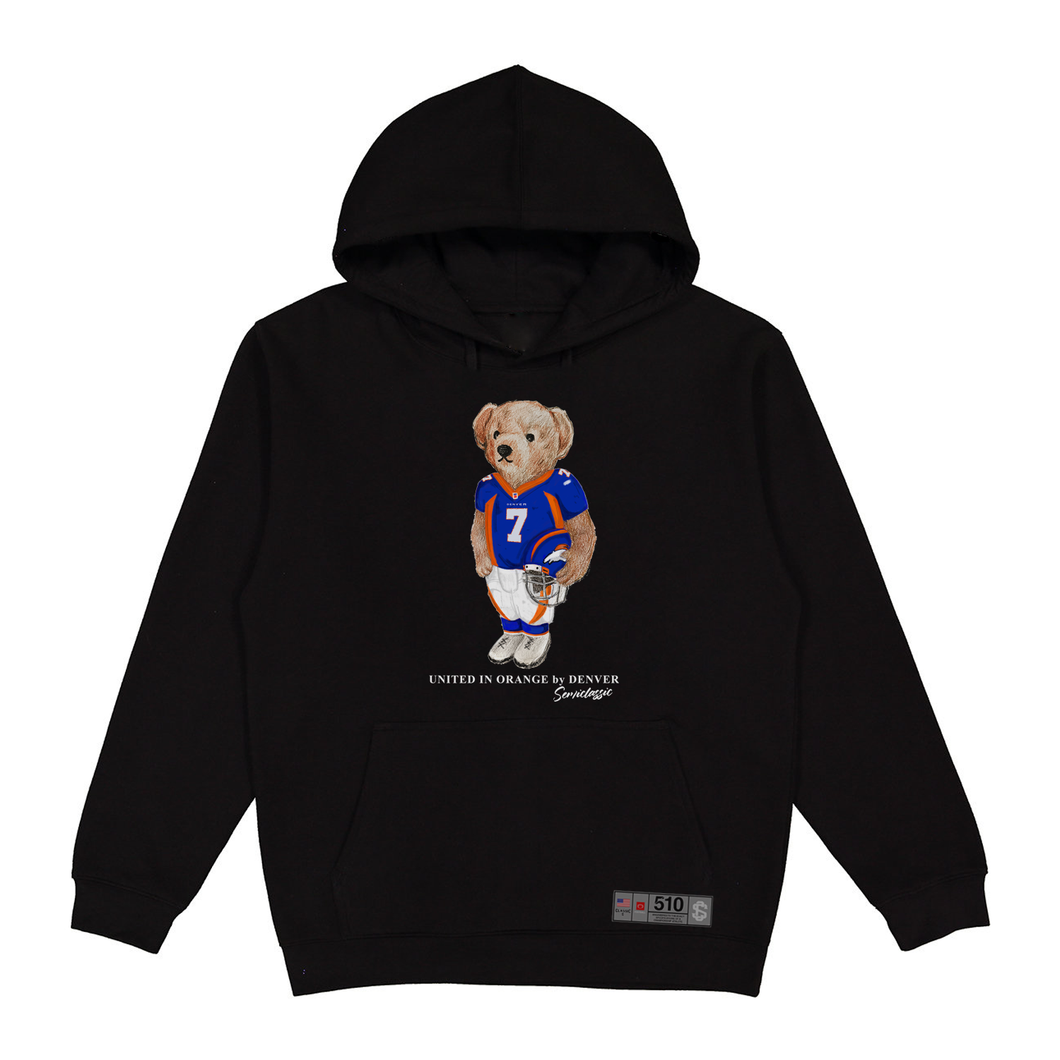 Denver Football Semi Bear Hoodie