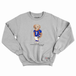 Denver Football Semi Bear Crewneck