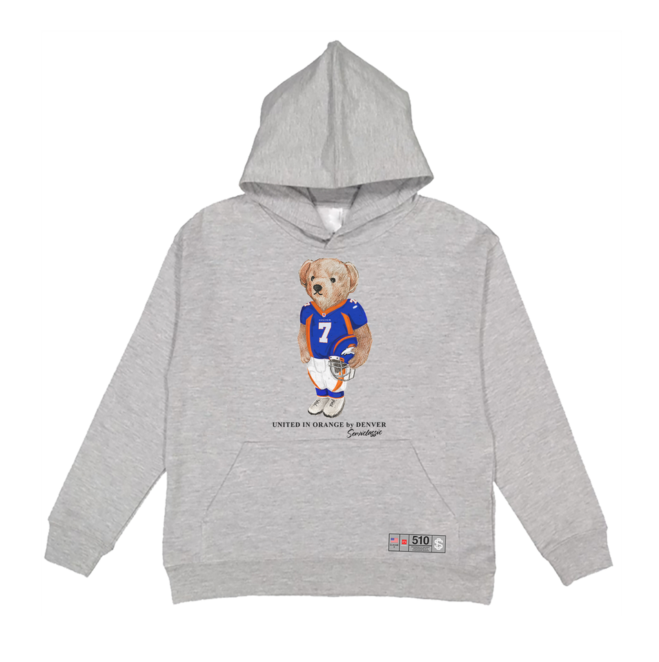 Denver Football Semi Bear Hoodie