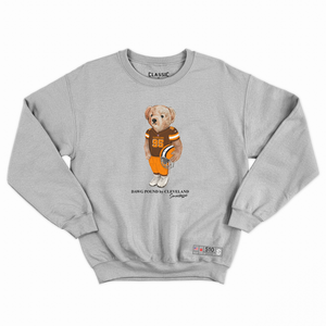 Cleveland Football Semi Bear Crewneck