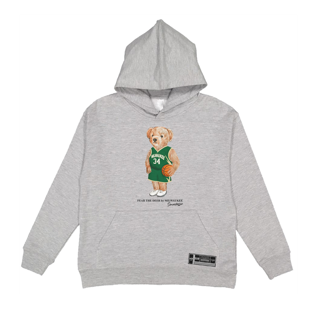 Milwaukee Basketball Semi Bear Hoodie