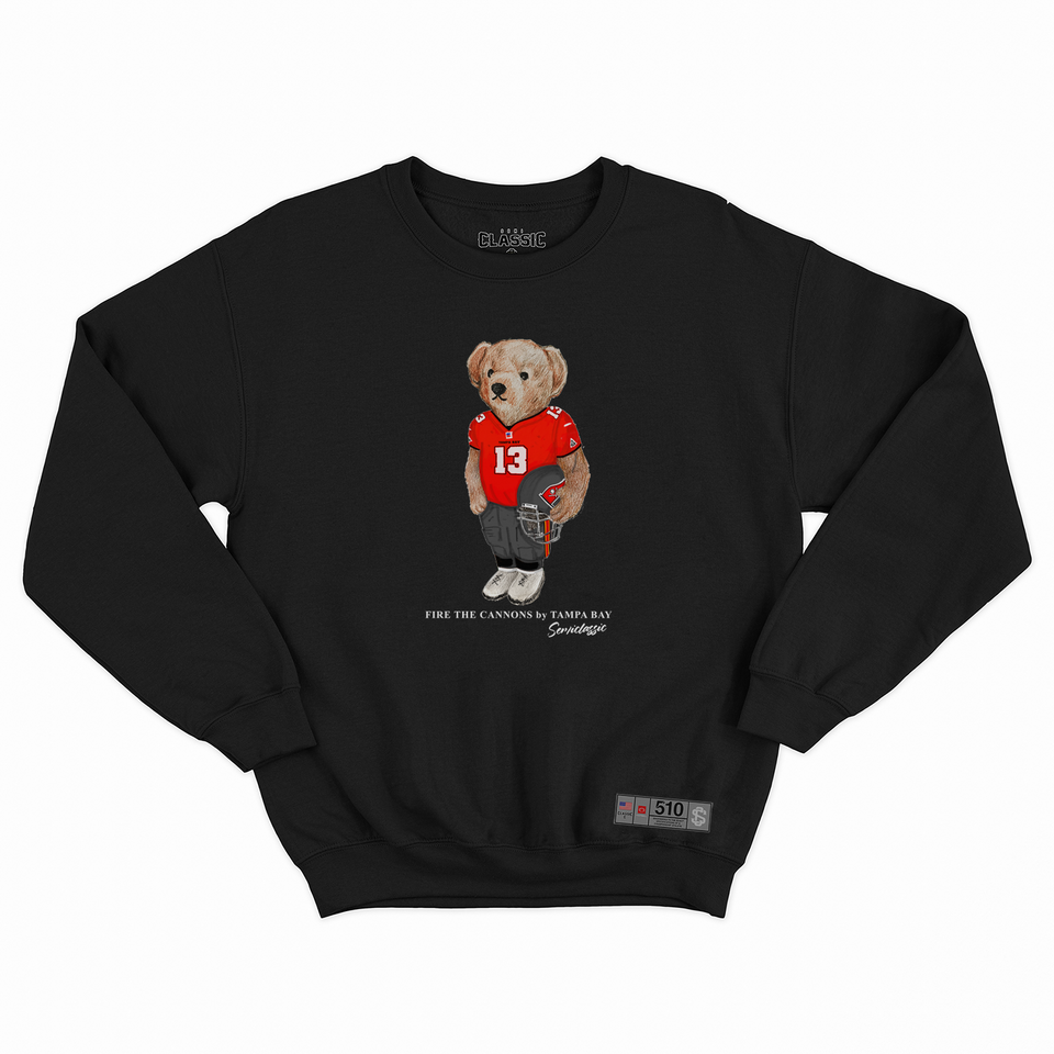 Tampa Bay Football Semi Bear Crewneck