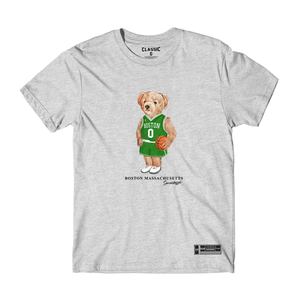 Boston Basketball Semi Bear Shirt