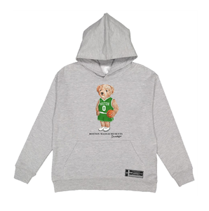 Boston Basketball Semi Bear Hoodie