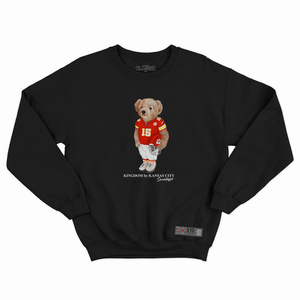 Kansas City Football Semi Bear Crewneck