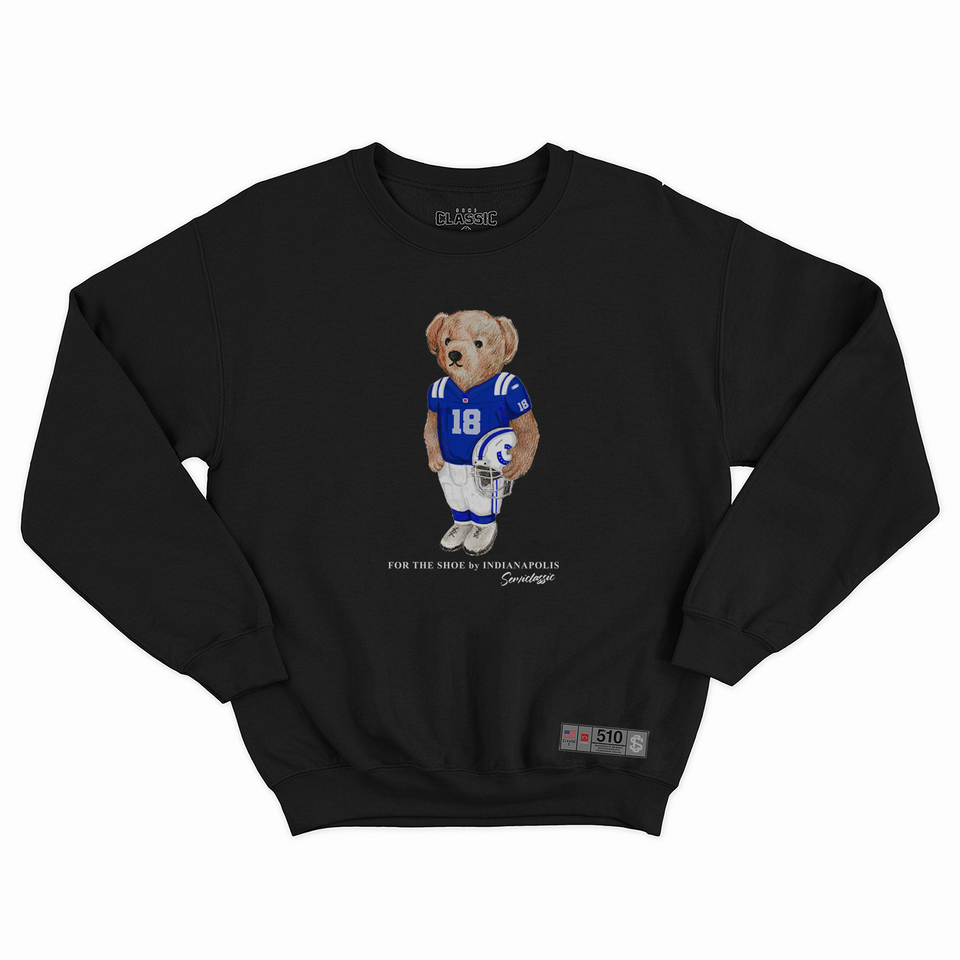 Indianapolis Football Semi Bear Crewneck