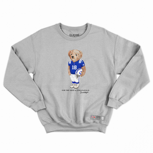 Indianapolis Football Semi Bear Crewneck