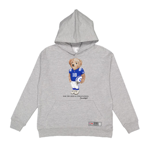 Indianapolis Football Semi Bear Hoodie