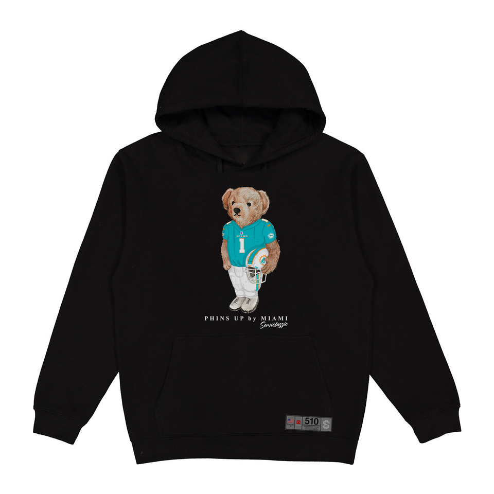 Miami Football Semi Bear Hoodie