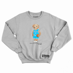 Charlotte Basketball Semi Bear Crewneck