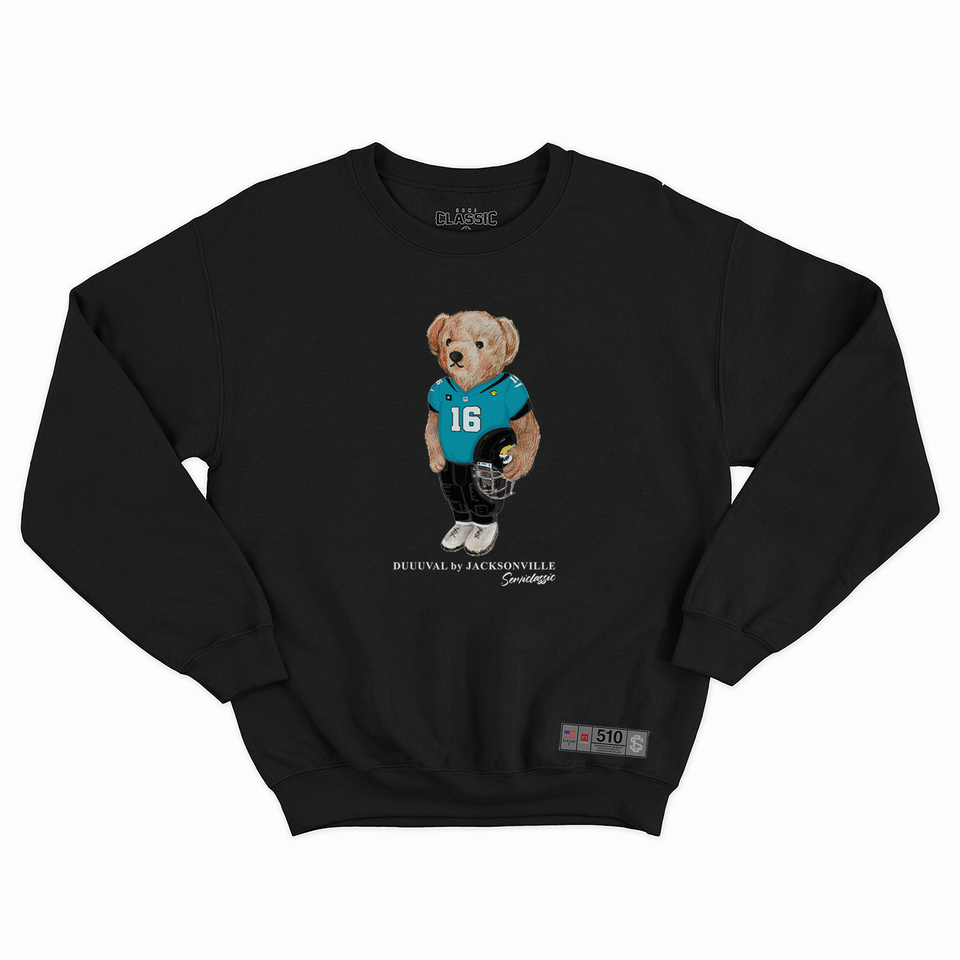 Jacksonville Football Semi Bear Crewneck