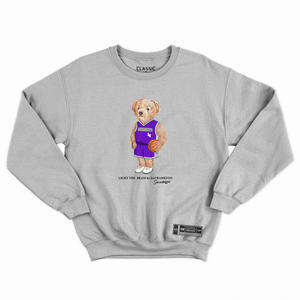 Sacramento Basketball Semi Bear Crewneck