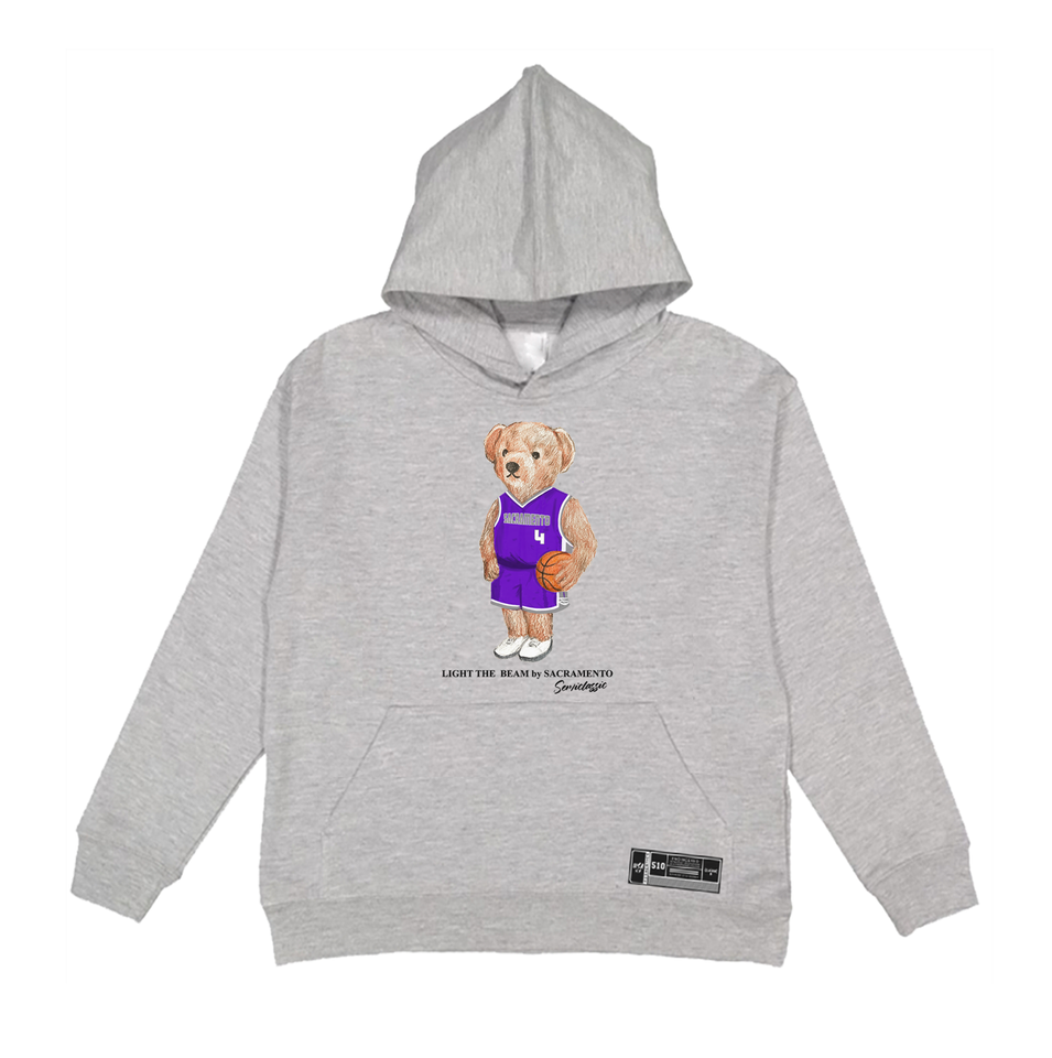 Sacramento Basketball Semi Bear Hoodie