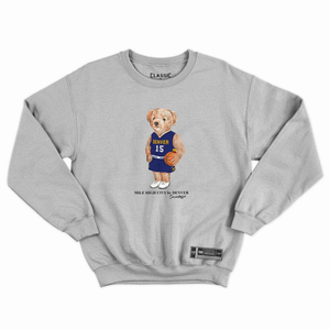 Denver Basketball Semi Bear Crewneck