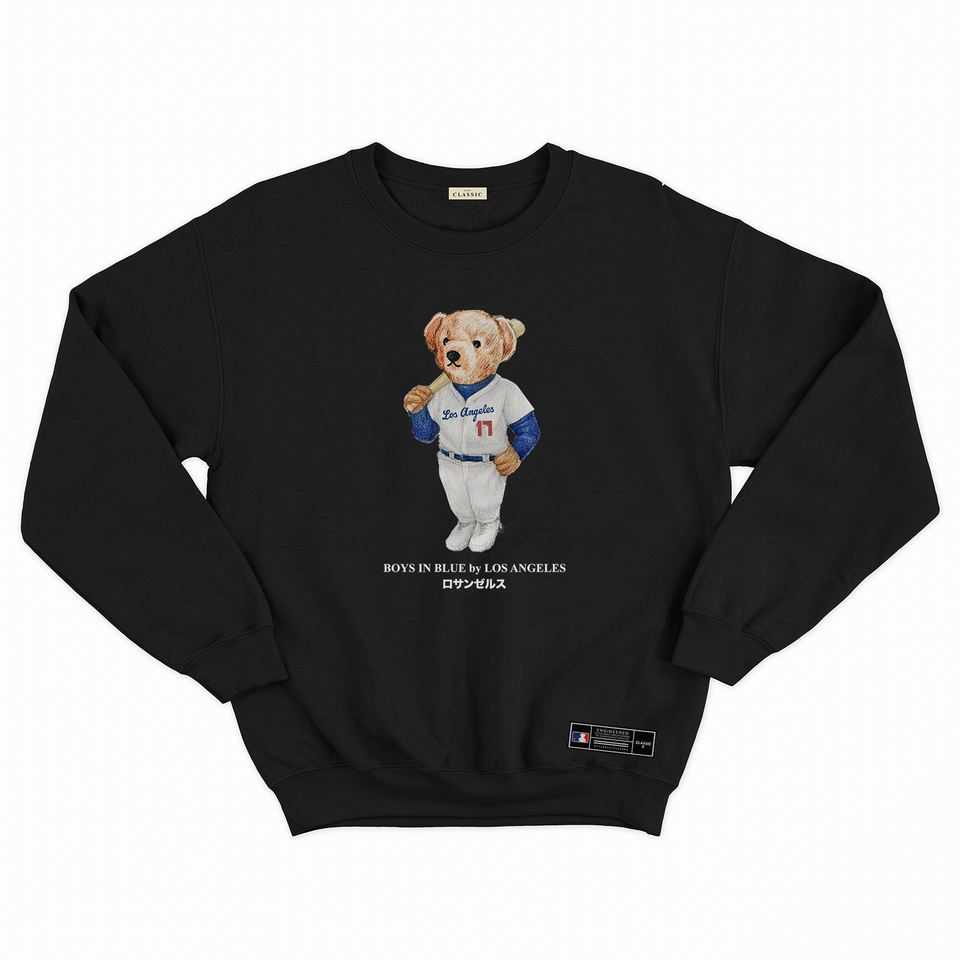 Los Angeles Baseball Semi Bear Crewneck