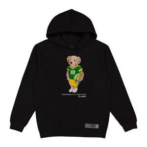 Green Bay Football Semi Bear Hoodie