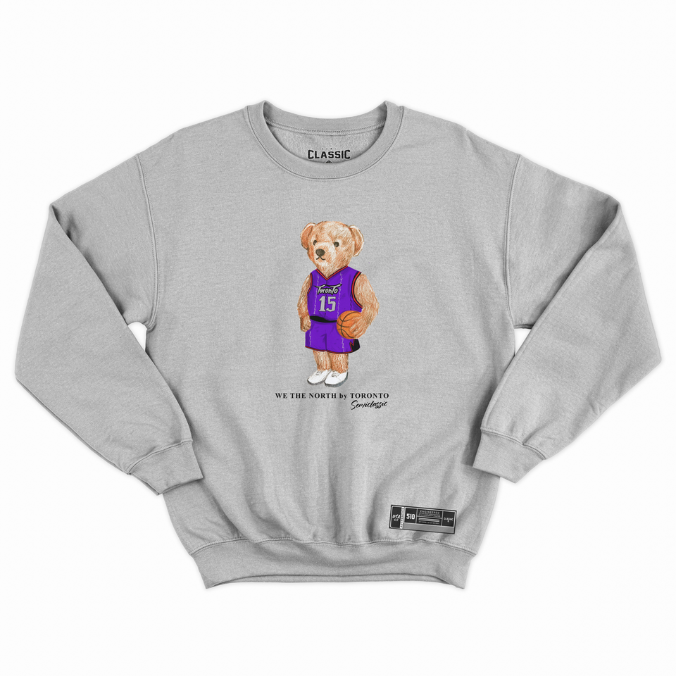 Toronto Basketball Semi Bear Crewneck