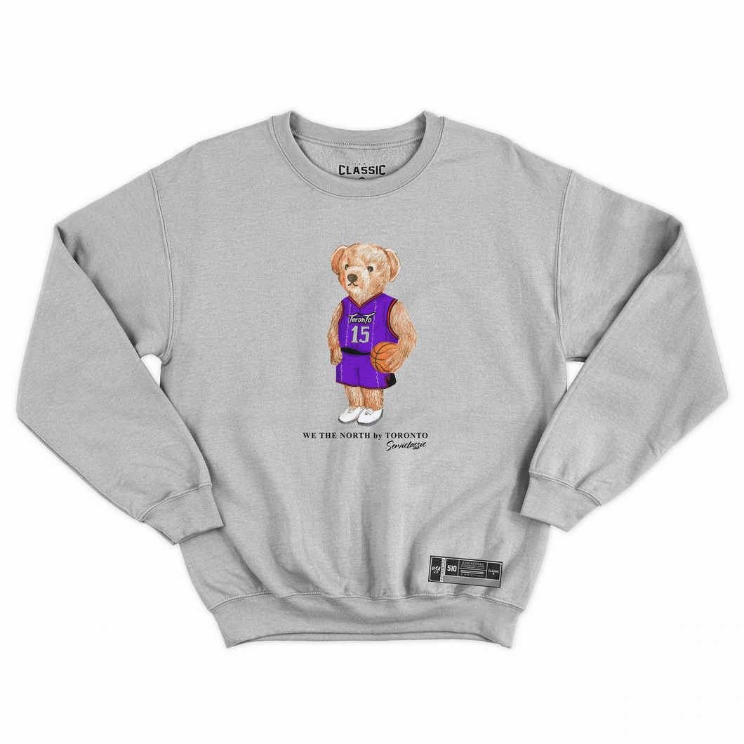 Toronto Basketball Semi Bear Crewneck