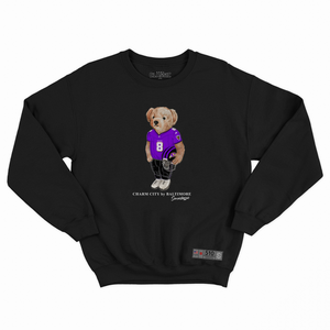 Baltimore Football Semi Bear Crewneck