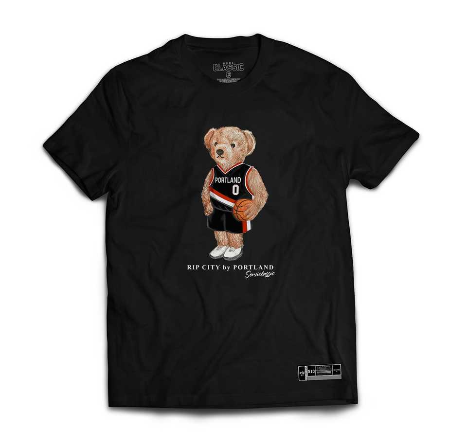 Portland Basketball Semi Bear Shirt